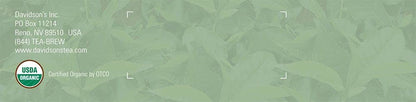 Davidson's Organics, White Peach, 100-count Unwrapped Tea Bags