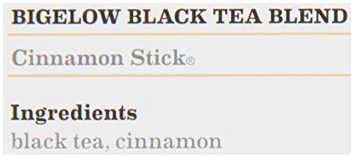 Bigelow Cinnamon Stick Black Tea Bags 28-Count Boxes (Pack of 6) Cinnamon Flavored Black Tea Naturally & Artificially Flavored