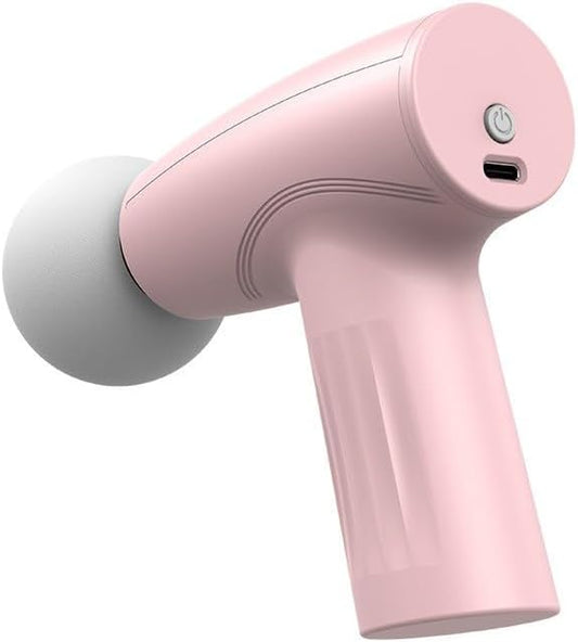 Mini Massage Gun, Portable Handheld Muscle Massager for Muscle Relaxation, Deep Tissue Percussion Small Massage Gun for Back, Neck, Shoulder and Leg Relaxation