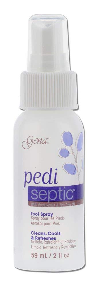 Gena Pedi Pak Intro Kit - 7-Piece Pedicure Kit Foot Spa with Foot Scrub, Soak & Pumice Stone in A Tote, At-Home Pedicure Set