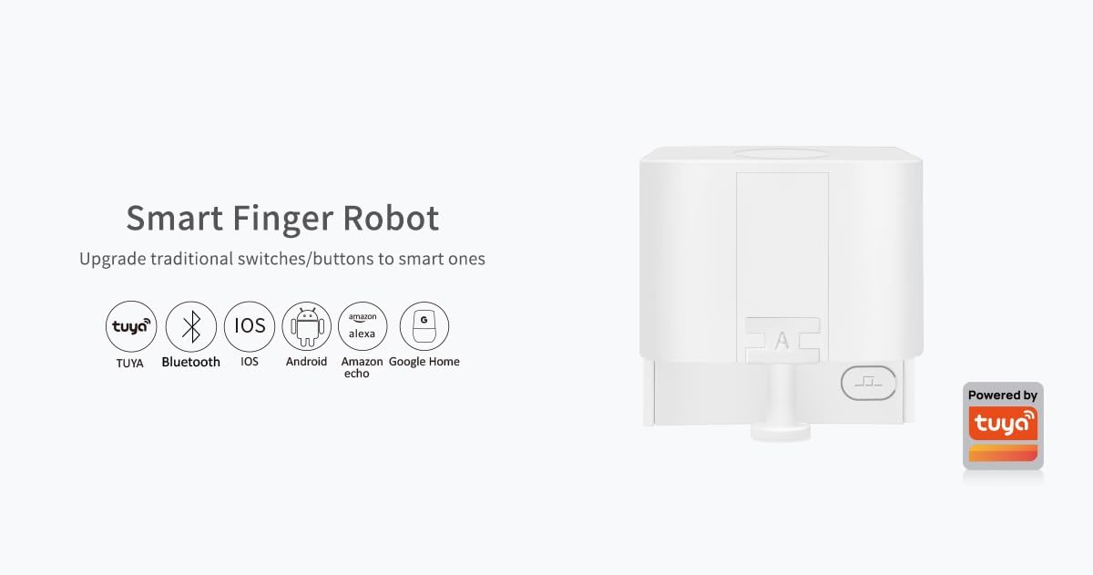 Mengshen Smart Fingerbot Switch Button Pusher Universal Finger Robot Switch Wireless