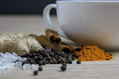 ChaiMati Cardamom Chai Latte Powder 2 lb | Instant Chai Tea Mix for Hot or Iced Drinks | Elaichi Chai Premix Makes 100 Cups, Low Caffeine Milk Tea for Home, Gifting & Parties