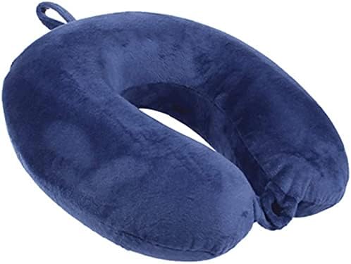 GDEOUP Travel Pillow 100% Pure Comfortable U Shape Memory Foam Pillows Neck and Head Support Portable Travel Neck Pillow Suitable for Planes Airplane for Traveling,Train,Self-Drivingng Car,(Grey)