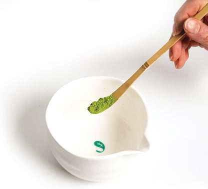 Jade Leaf Matcha - Traditional Starter Set - Japanese Matcha Gift Set Includes: Bamboo Whisk (Chasen), Scoop (Chashaku), Stainless Steel Sifter, Fully Printed Handbook