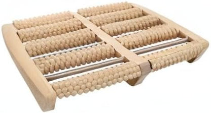 X Large Plantar Fasciitis Wooden Foot Massager Roller Pressure Point Therapy Massager Relieve Arch and Heel Pain Eliminate Muscle Fatigue Promote Blood Circulation