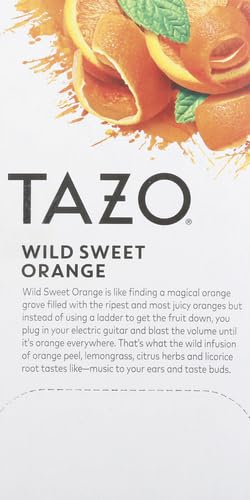 TAZO Passion Herbal Tea Bags, Hot or Iced, Caffeine Free, 20 Total Tea Bags
