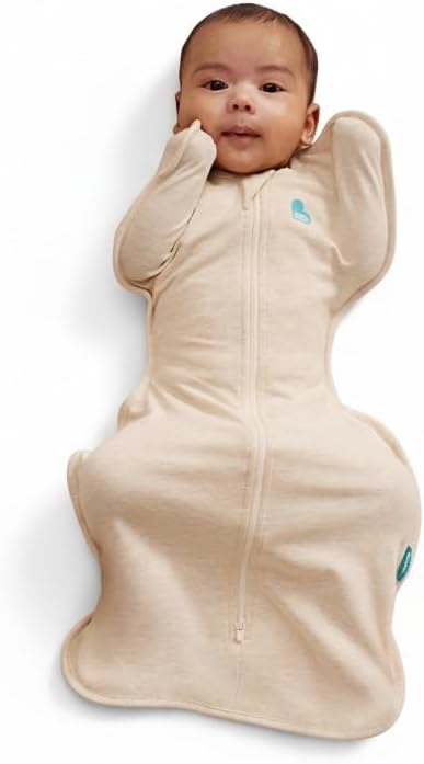 Love to Dream Swaddle UP, Baby Sleep Sack, Self-Soothing Swaddles for Newborns, Get Longer Sleep, Secure Fit Helps Calm Startle Reflex, New Born Essentials for Baby, 1.0 TOG, 13-19 lbs, Deep Olive