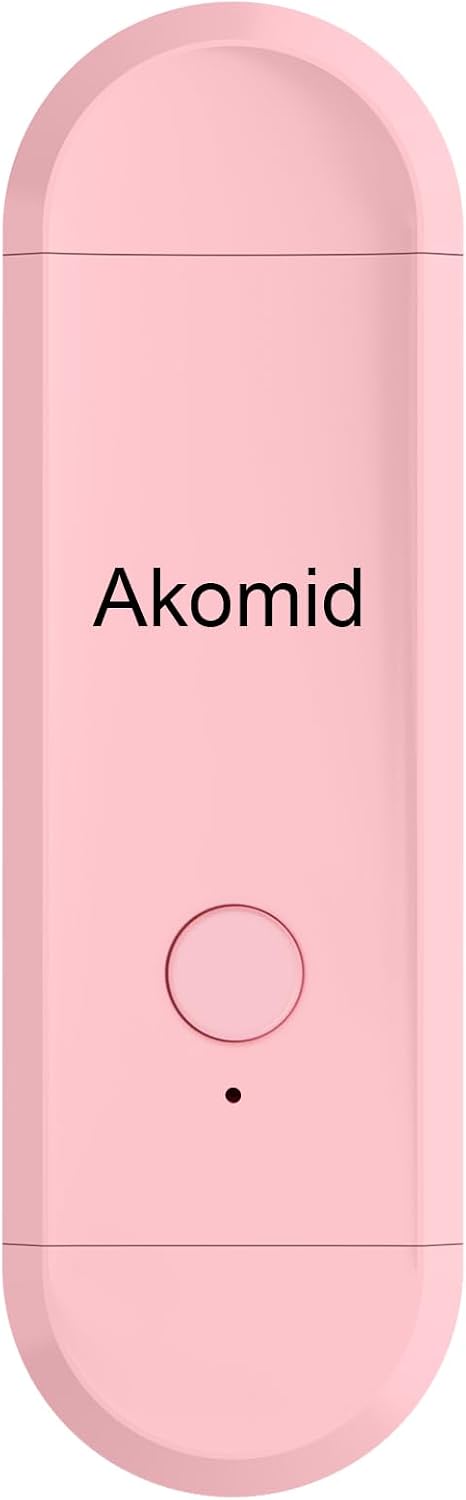 Akomid USB Rechargeable Book Light for Reading in Bed, 8 LEDs Bookmark Style Clip on, Eye-Cared Amber Light Mode for Kids, Blue Light Blocking, Stepless Dimming,Khaki