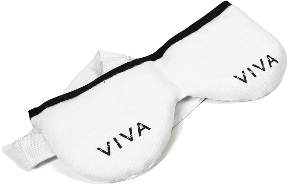 Viva Moist Heat Eye Mask | Microwave Activated | Quick& Soothing Relief | Reusable, Washable