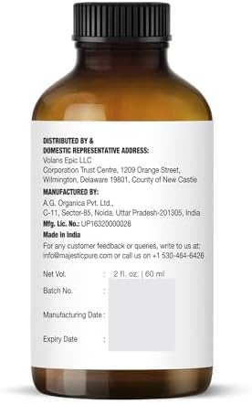 Majestic Pure Essential Oil with Glass Dropper - Essential Oils for Diffuser, Aromatherapy, Soap and Candle Making, Lavender Essential Oil, Lavender Oil, 4 Fl Oz