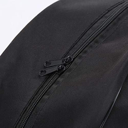 Yoga Wheel Bag Nylon Black Mandala Flower 36x14cm Yoga Bag for Yoga Wheel Capacity