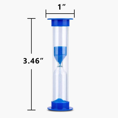 Sand Timer, KISEER Colorful Hourglass Sandglass Sand Clock Timers Set 30sec / 1min / 2mins / 3mins / 5mins / 10mins for Brushing Children's Teeth, Cooking, Game, School, Office