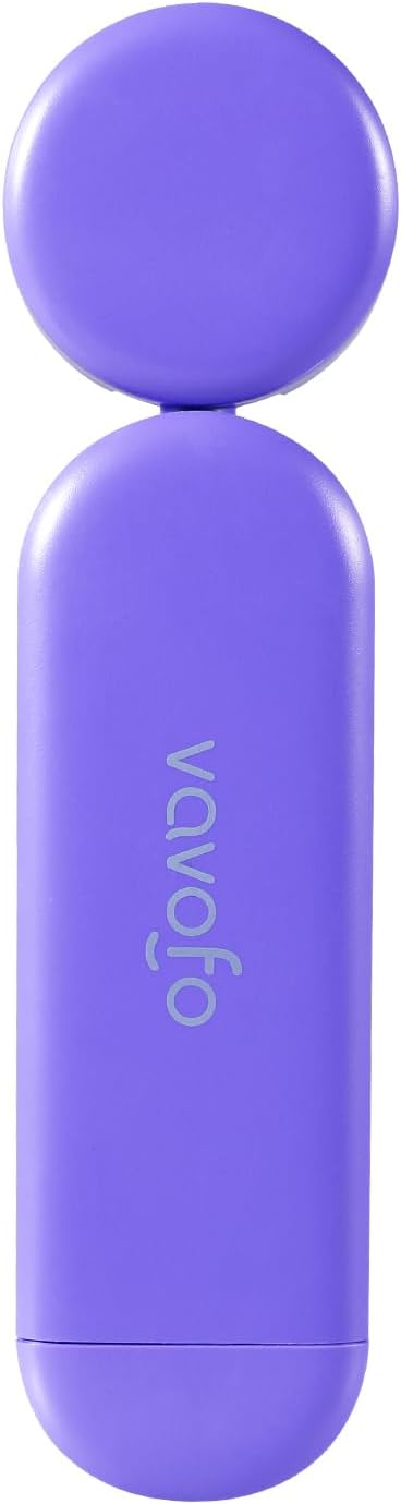 VAVOFO USB Rechargeable Book Light, Blue Light Blocking, Amber Clip-On Bookmark Shaped Reading Light, Eye Care 6 LEDs With 9 Lighting Modes for Bookworms (Grey)
