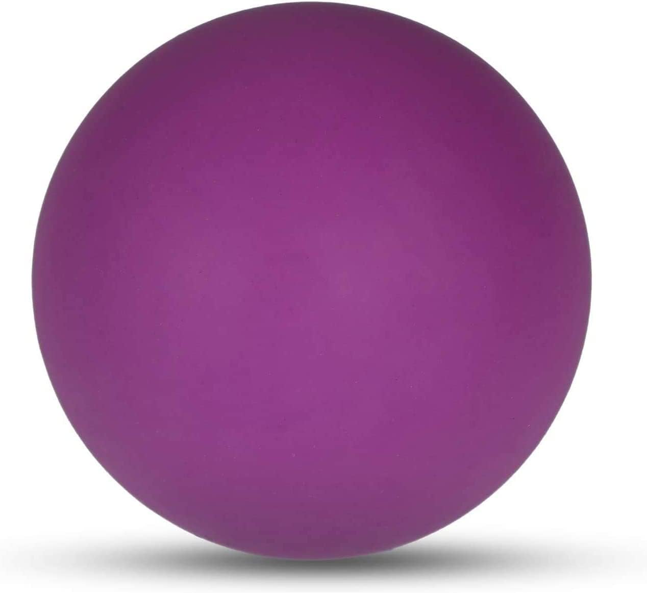 WOVTE Massage Lacrosse Ball for Sore Muscles, Shoulders, Neck, Back, Foot, Body, Deep Tissue, Trigger Point, Muscle Knots, Yoga and Myofascial Release (Blue)