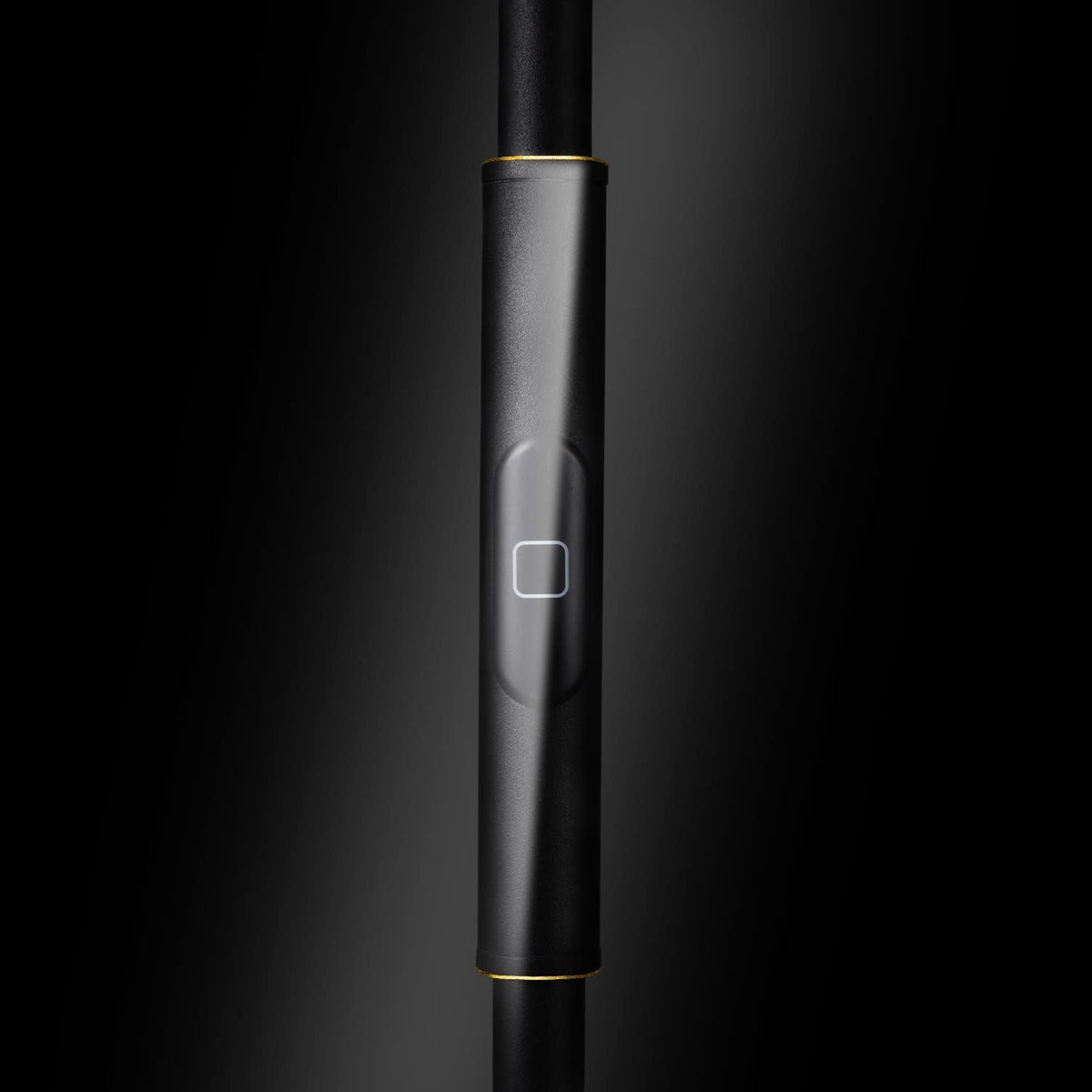 JOOFO LED Torchiere Floor Lamp with Remote, Stepless Dimmable Black