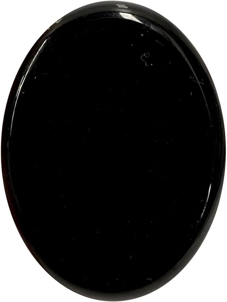 Natural Polished Thumb Palm Crystal for Meditation, Labradorite Worry Stone for Stress Relief, Anxiety Support & Pocket Reiki Healing