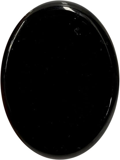 Natural Polished Thumb Palm Crystal for Meditation, Labradorite Worry Stone for Stress Relief, Anxiety Support & Pocket Reiki Healing