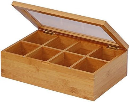 Oceanstar Bamboo Tea Box