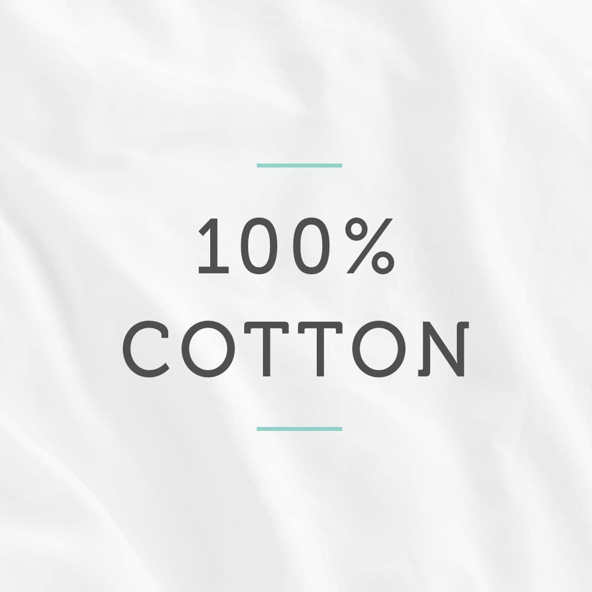 AllerEase 100% Breathable Cotton Pillow Protector for Sleeping, Standard 26" x 20" - 2 Pack