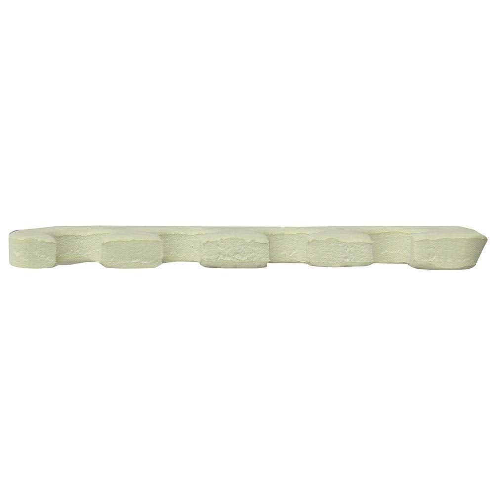 ForPro Professional Collection Comfy Toe Separators, White, Pedicure, 1" W x 3.5" L, 100-Pairs