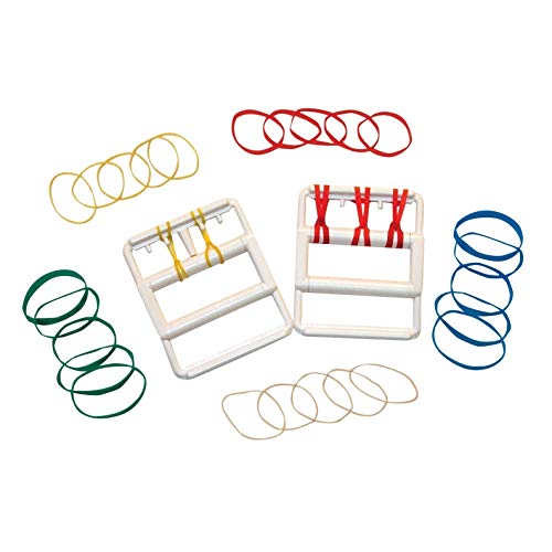 CanDo 10-1855 Hand Exerciser, Additional Latex Free Bands, 5 Pack Set