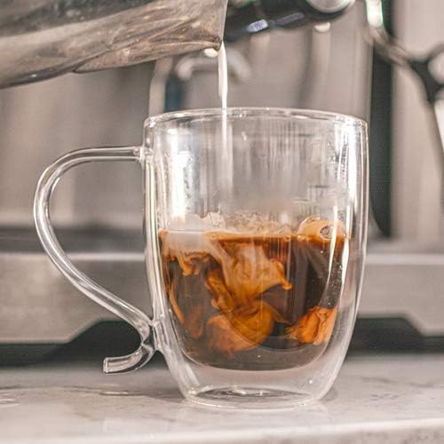 GROSCHE Aberdeen Tea Infuser Teapot & Smart Tea Maker - BPA-Free, Drip-Free Design | Coaster | Easy Brew | Easy Clean Steeper | Loose Leaf Brewing - Stylish Design | 17.7 oz - 525 ml - Black