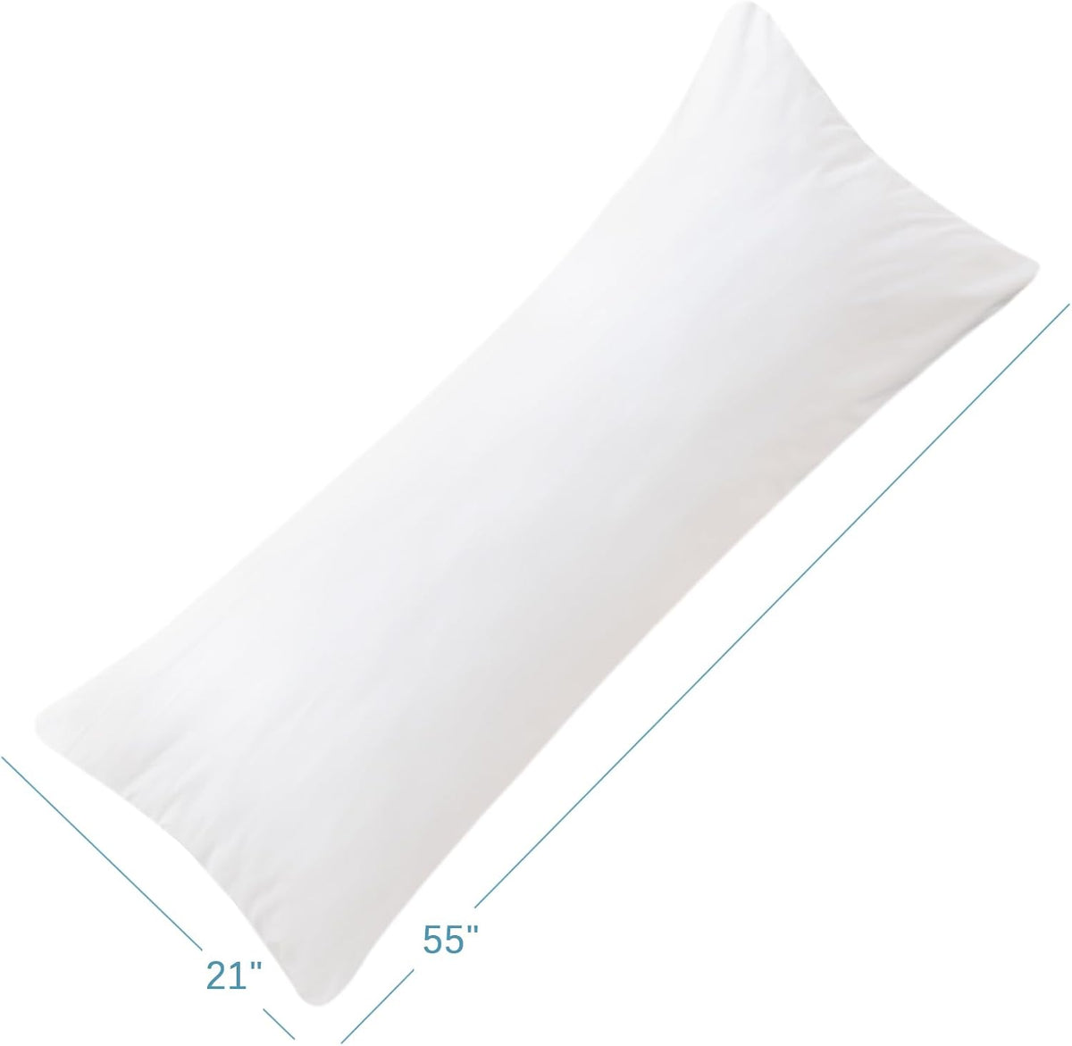 Pillow Protectors Waterproof 2-Pack, Standard Size with Zipper