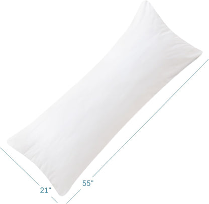 Pillow Protectors Waterproof 2-Pack, Standard Size with Zipper