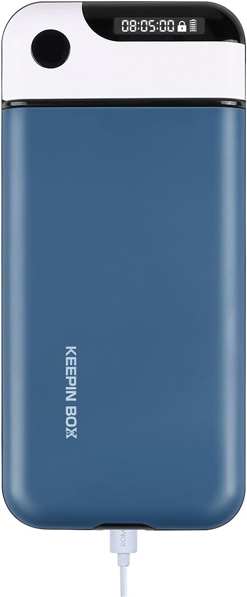 Phone Lock Box with Timer,Timed Lock Box,USB Charging Type,Time Can Be Freely Set,Easy to Carry,Excessive Games,Mobile Phone Addiction