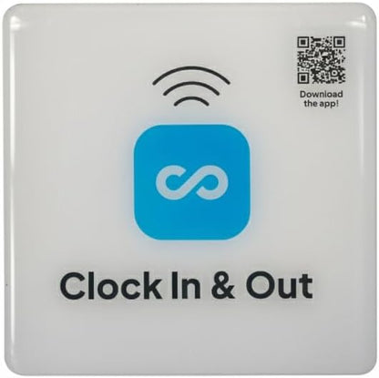 Connecteam NFC Tag for Clock In & Out (5-Pack)