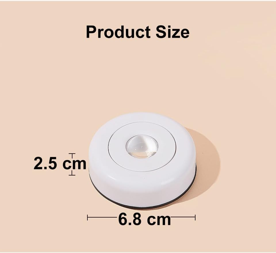 Sunset Visual Lamp Projector - Battery Powered, 2 Levels Brightness & Self-Adhesive LED Lights, Night Light for Home/Bedroom/Party/Photography (Rainbow)