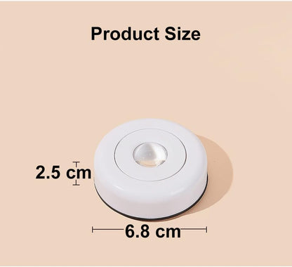 Sunset Visual Lamp Projector - Battery Powered, 2 Levels Brightness & Self-Adhesive LED Lights, Night Light for Home/Bedroom/Party/Photography (Rainbow)