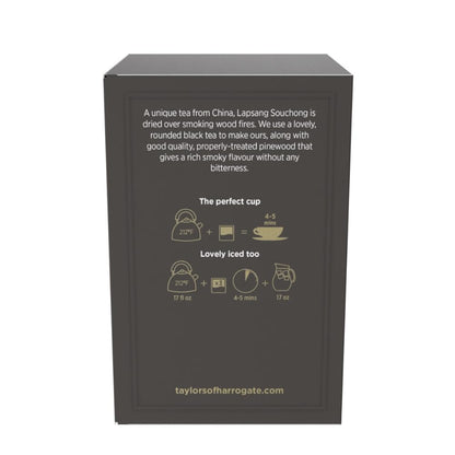 Taylors of Harrogate Lapsang Souchong Black Tea Bags, 50ct (Pack of 6)