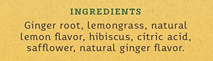 Stash Tea Lemon Ginger Herbal Tea - Naturally Caffeine Free, Non-GMO Project Verified Premium Tea with No Artificial Ingredients, 100 Count (BULK PACKAGING)