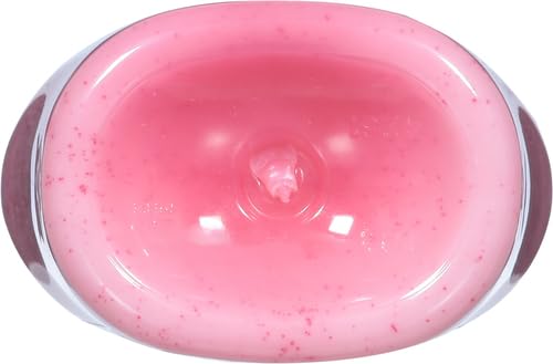 OGX Sensitive + Rose Water & Pink Sea Salt Exfoliating Body Scrub + Rose Quartz, Gentle Exfoliating Daily Body Wash Softens Skin, Body Scrub for Women, Sulfate-Free Surfactants, 19.5 fl oz