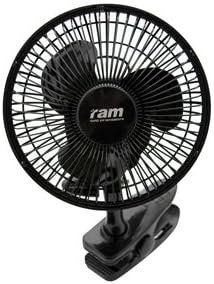 Ram 6In Clip Fan - 2 Speeds, 150Mm - Quiet, !