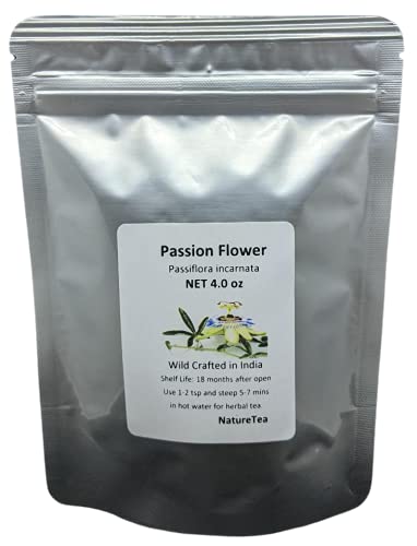 Passion Flower - Passiflora incarnata Loose Cut/Sifted by Nature Tea (2 oz)