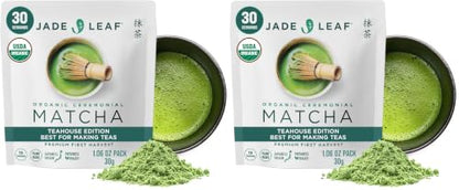 Jade Leaf Ceremonial Grade Matcha Powder, 30g / 1.06oz Tin
