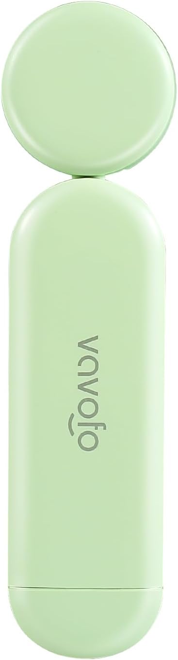 VAVOFO USB Rechargeable Book Light, Blue Light Blocking, Amber Clip-On Bookmark Shaped Reading Light, Eye Care 6 LEDs With 9 Lighting Modes for Bookworms (Grey)