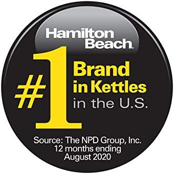 Hamilton Beach 1.8 Liter Electric Tea Kettle, Water Boiler & Heater
