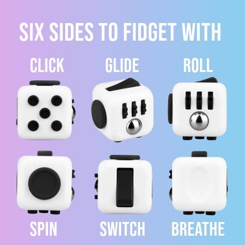 Fidget Gadget Toy - Premium Quality Stress Relief Cube Toy for Adults and Kids - Improve Focus, Relieve Anxiety, and Increase Productivity - Durable and Portable Design