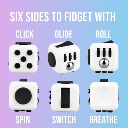 Fidget Gadget Toy - Premium Quality Stress Relief Cube Toy for Adults and Kids - Improve Focus, Relieve Anxiety, and Increase Productivity - Durable and Portable Design