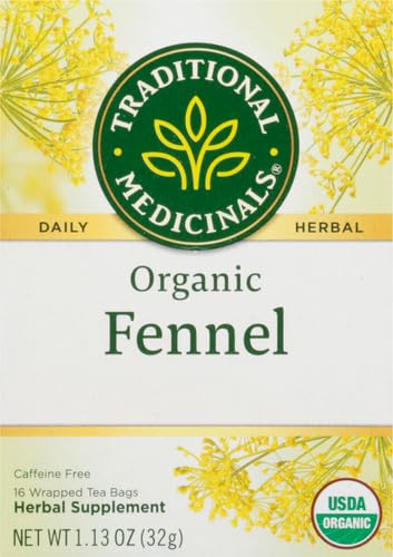 Traditional Medicinals Organic Fennel Tea, 16 Count