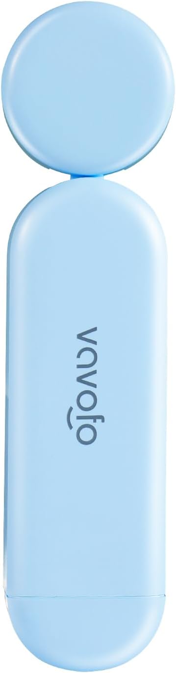 VAVOFO USB Rechargeable Book Light, Blue Light Blocking, Amber Clip-On Bookmark Shaped Reading Light, Eye Care 6 LEDs With 9 Lighting Modes for Bookworms (Grey)