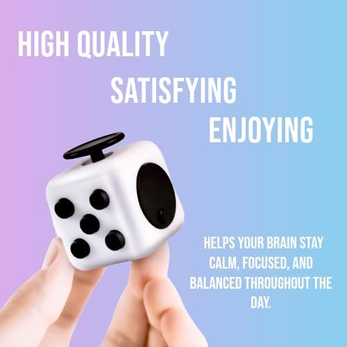 Fidget Gadget Toy - Premium Quality Stress Relief Cube Toy for Adults and Kids - Improve Focus, Relieve Anxiety, and Increase Productivity - Durable and Portable Design
