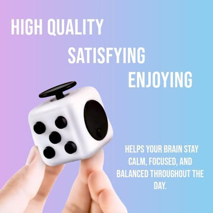 Fidget Gadget Toy - Premium Quality Stress Relief Cube Toy for Adults and Kids - Improve Focus, Relieve Anxiety, and Increase Productivity - Durable and Portable Design