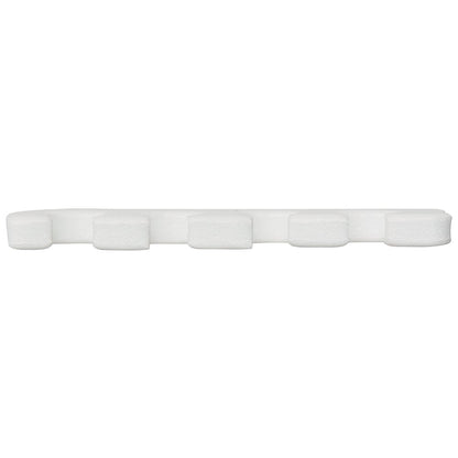 ForPro Professional Collection Comfy Toe Separators, White, Pedicure, 1" W x 3.5" L, 100-Pairs