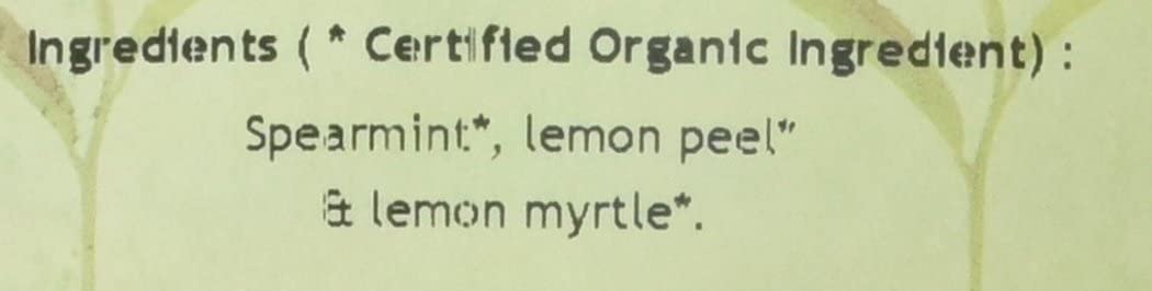 Davidson's Organics, Herbal Lemon Spearmint, Loose Leaf Tea, 16-Ounce Bag