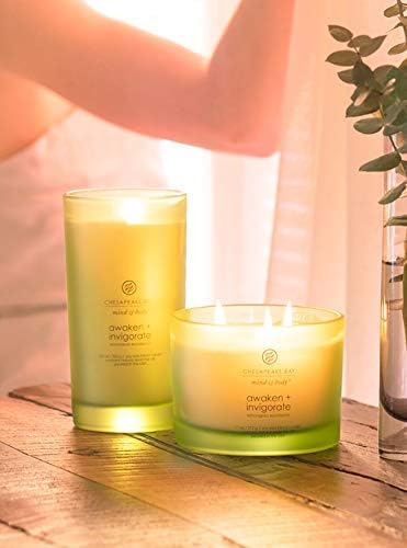 Chesapeake Bay Candle Scented Candle Serenity + Calm (Lavender Thyme) Coffee Table Home Décor