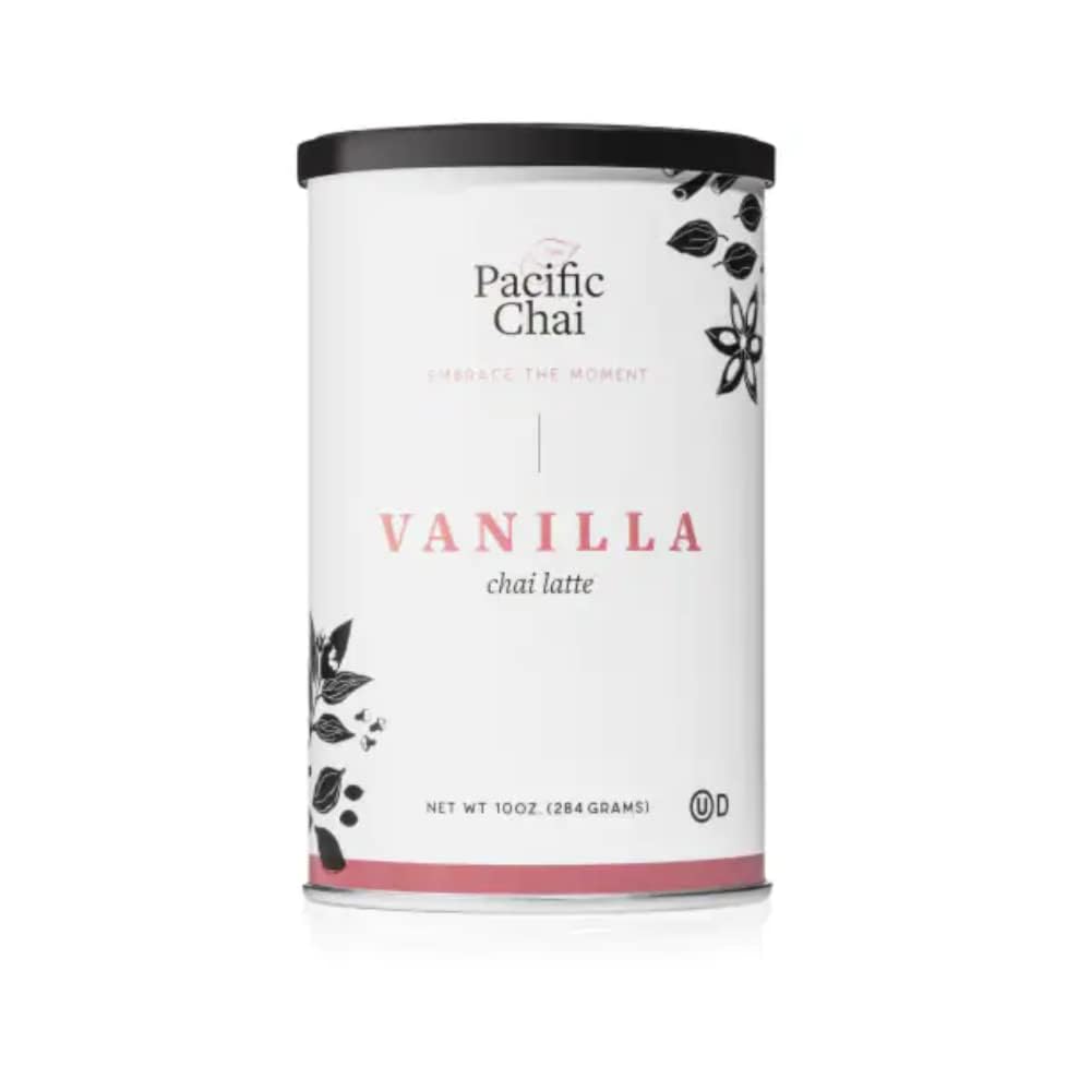 Pacific Chai Spiced Chai Latte Mix, Instant Chai Tea Latte Drink Mix, Gluten Free, Kosher Certified Powder Beverage, Café Style Chai Latte, 9 oz (Pack of 3)